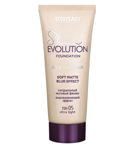 LUXVISAGE крем тональный skin evolution soft matte blur effect т.05